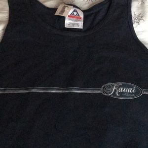 Men’s navy Kauai tank size L